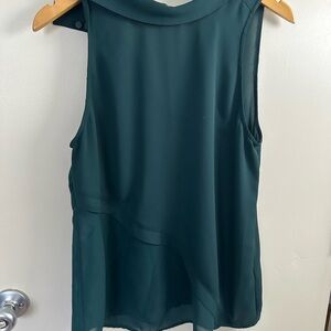 Leith Green Blouse Chic and Versatile